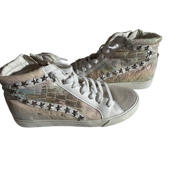 Vintage Havana Shoes - Vintage Havana - Crame Hightop Shoes - Women's‎ Size 10